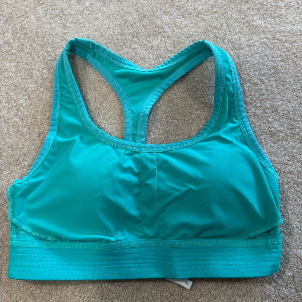 aerie Teal Racerback Sports Bra